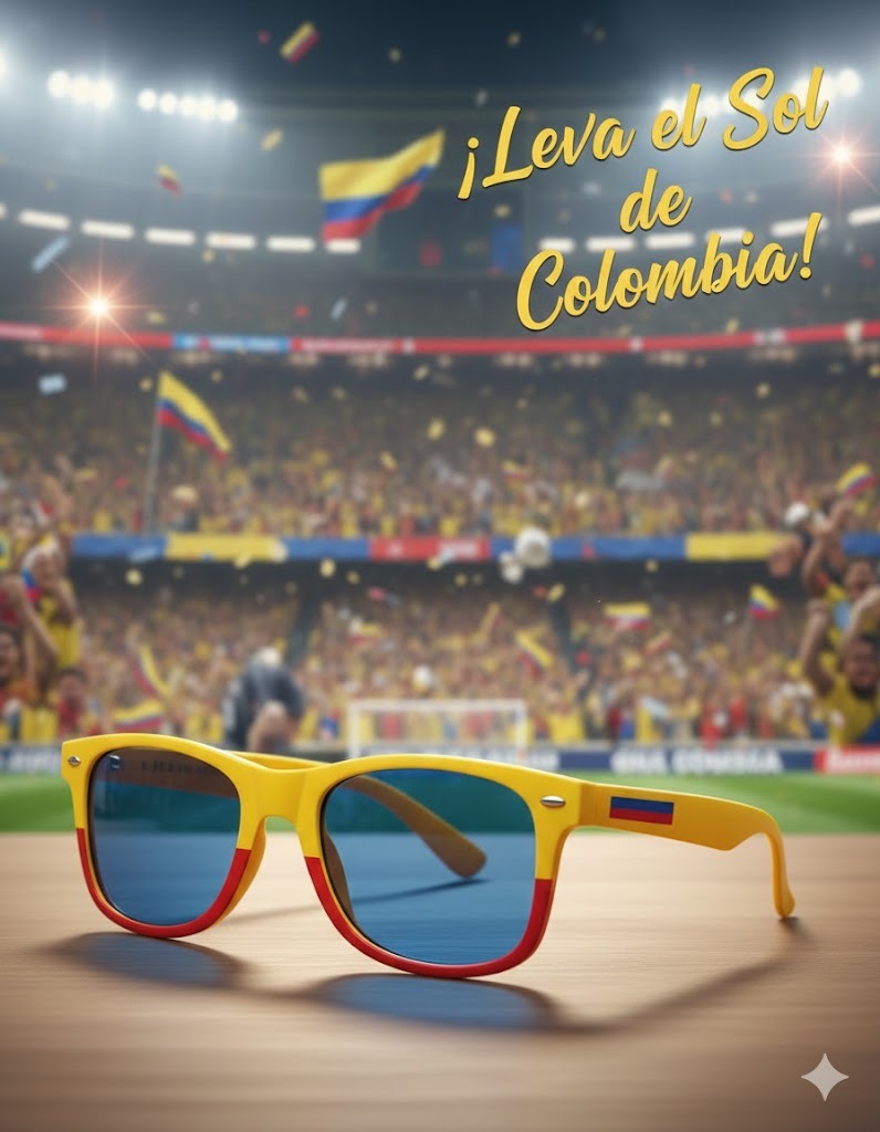 Vista 4 de TNS10T GAFAS COLOMBIA STYLE 2026 - COLOR LENTE: NEGRO